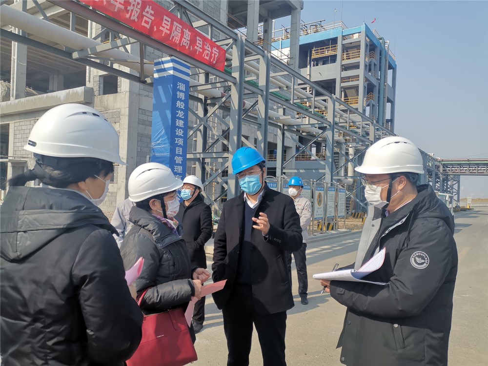 省发改委调研凯盛新旧动能转换优选项目开工复工建设情况3