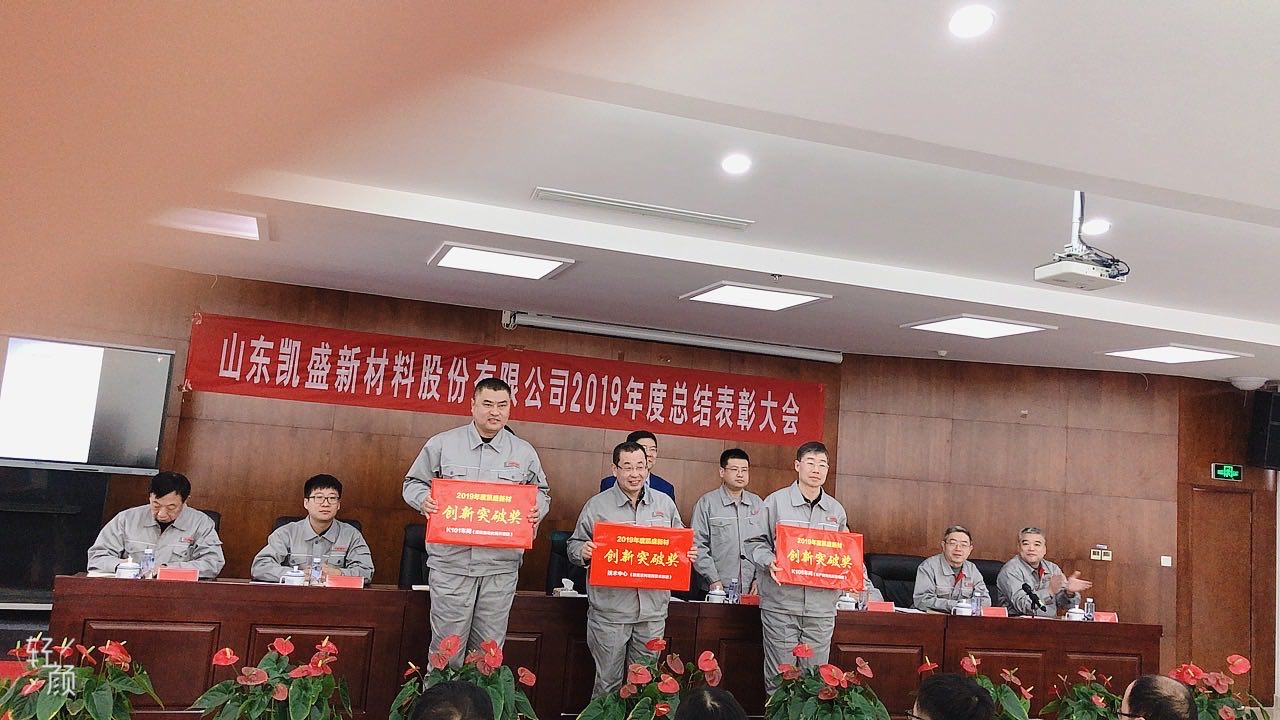 在新征程上阔步前行——凯盛新材2019年度总结表彰大会90